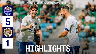 Eight Straight Wins Lion City Sailors 5-1 Balestier Khalsa Highlights