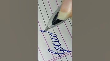 guide - word write in Cursive writing|| joining writing✍️✍️|| letters in English||Style mai||#shorts