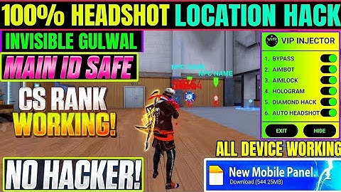 FF Ob47 Update Hack Npc Name | FF Headshot Npc Name Config File Antiban | FF Headshot Panel Ob47