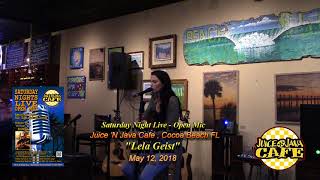 Lela Geist @ Juice 'N Java Cafe Open Mic 5.12.18