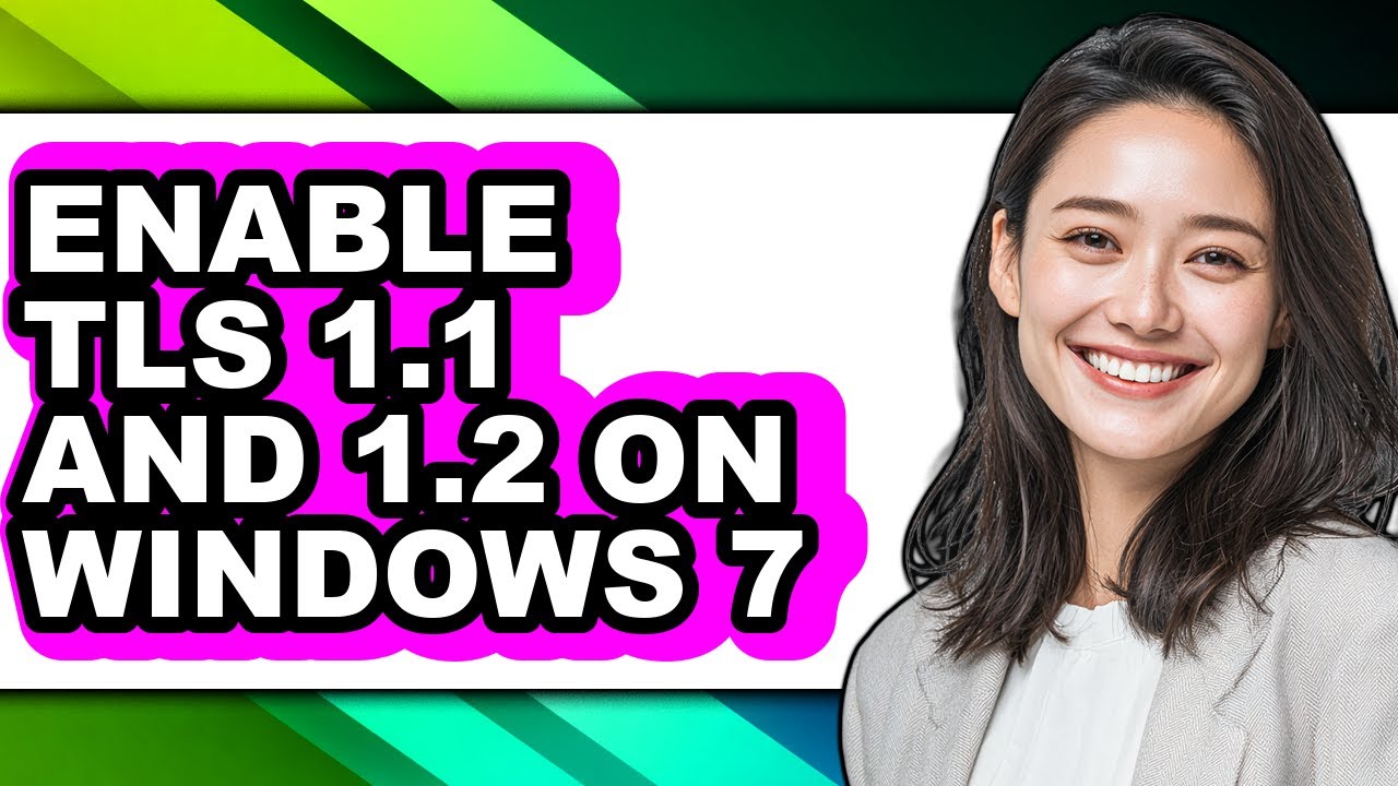 How to Enable Tls 1.1 and 1.2 on Windows 7 (updated) - YouTube