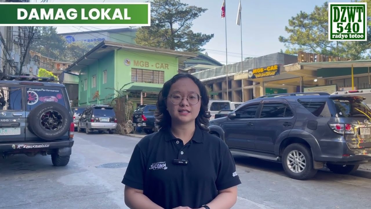 MGB-CAR INILINAW ANG PAGKALITO NG MGA TAO SA NASABING “SINKHOLE” SA WABAK, CAMP 7