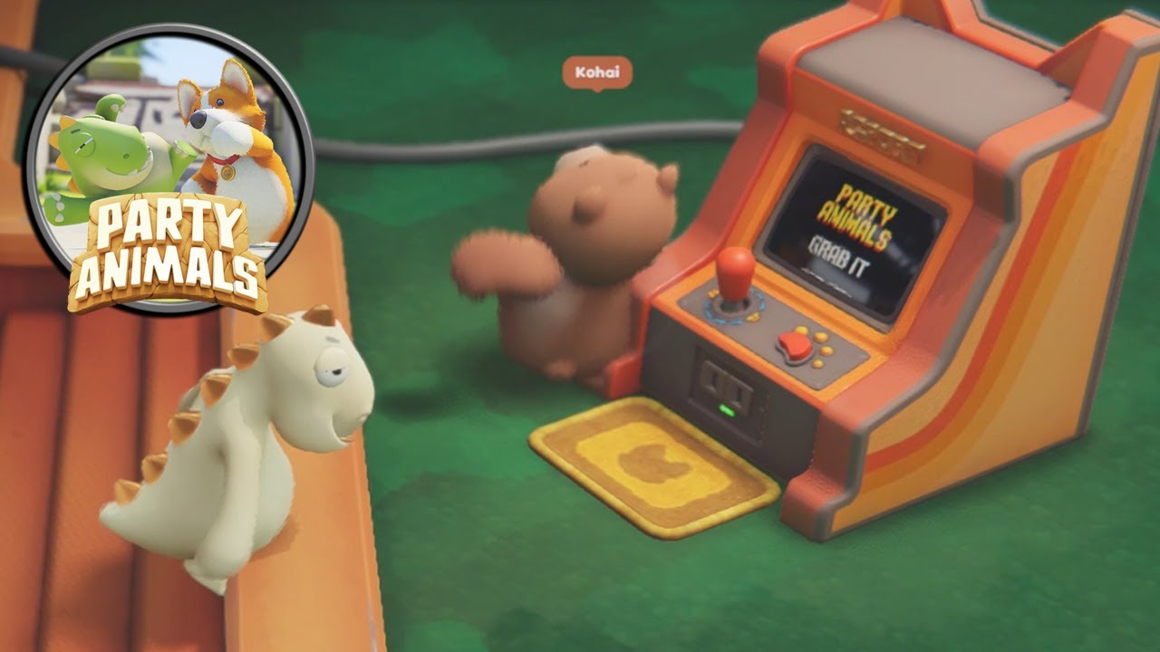 Arcade Room - PARTY ANIMALS [PC Gameplay] - YouTube