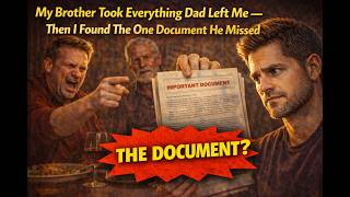 Celebrity My Brother Took Everything Dad Left Me — Then I Found The One Document He Missed ! Profile