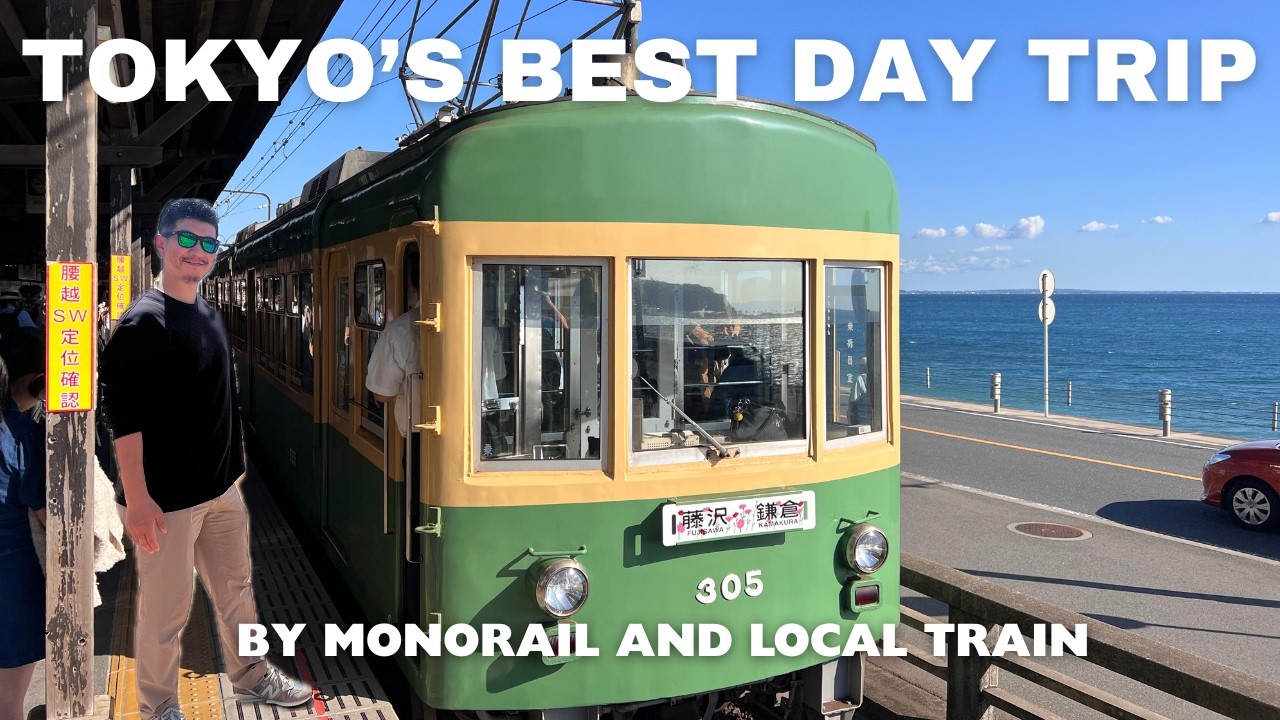 Tokyo's Best Day Trip! See the Coastal View with Mt.Fuji | Enoden & Shonan Monorail