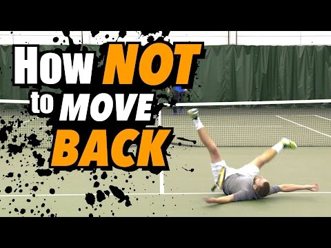 Overhead Footwork Tennis Lesson