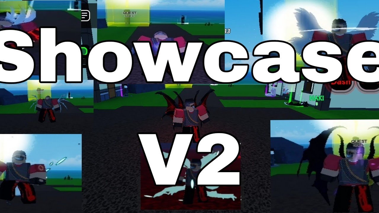 All race v2 showcase in ro fruits 2🤩 - YouTube