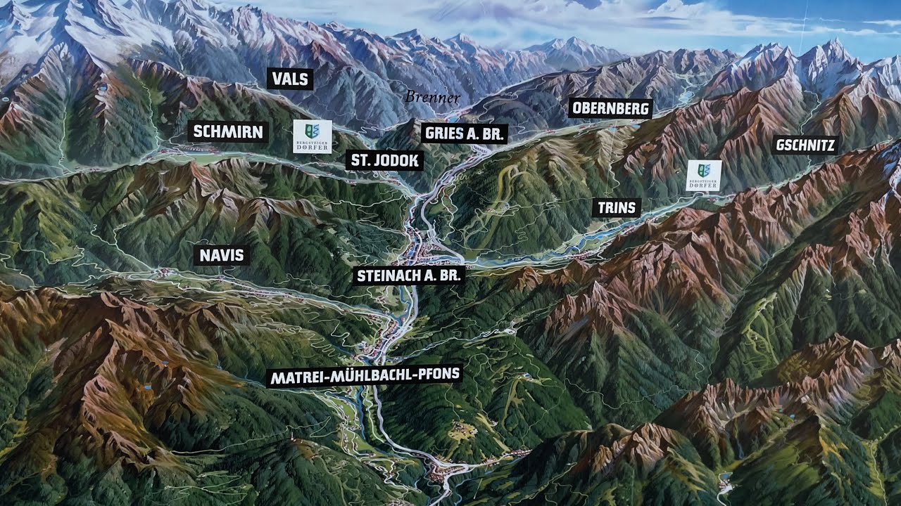 Wipptal (Brenner) und seine Seitentäler, Teil I