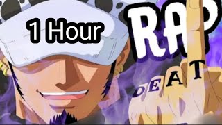 {1 Hour} TRAFALGAR LAW RAP | 'Heartbeat' | RUSTAGE ft Ozzaworld [One Piece]