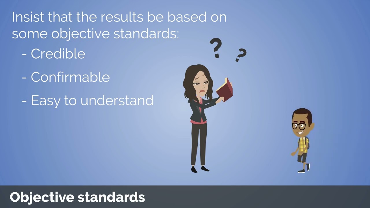 Negotiation Video 7 Objective standards
