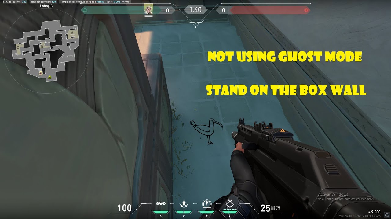 Spiderman Pick in Lotus - Valorant Glitch -