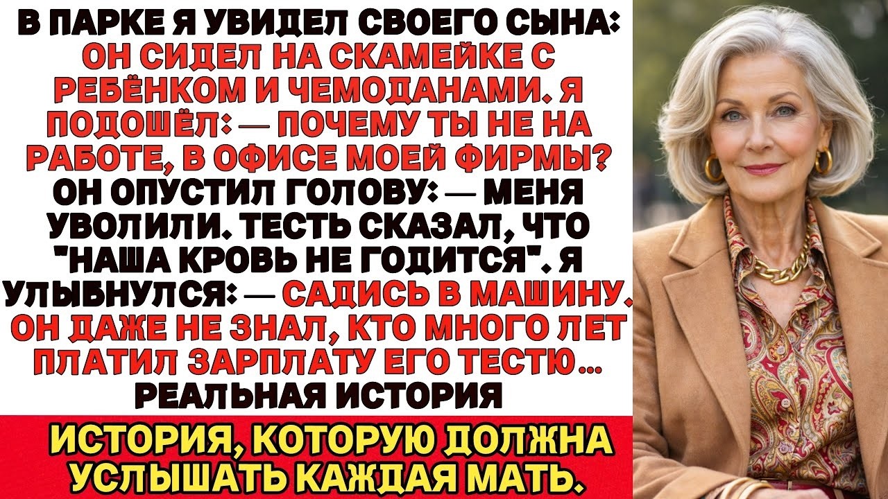 Я ПЛАКАЛА, ЧИТАЯ! Мой сын сказал：— Тесть меня выгнал… Я не знаю, что делать. А я знала.