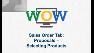 Creating Proposals and Entering Order in Atlas