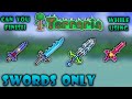 Can you finish Terraria using Swords Only? Terraria 1.4.1