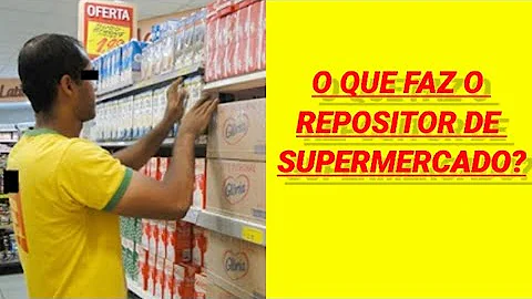Qual a diferença de repositor para estoquista?