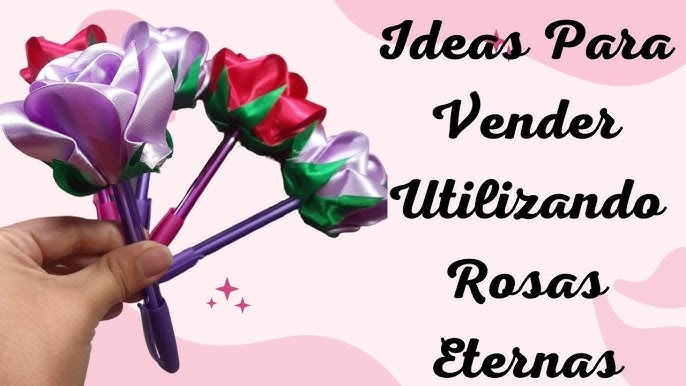 10 ideas de Rosas eternas (liston)💘