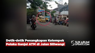 Detik-detik Penangkapan Kelompok Pelaku Ganjal ATM di Jalan Siliwangi