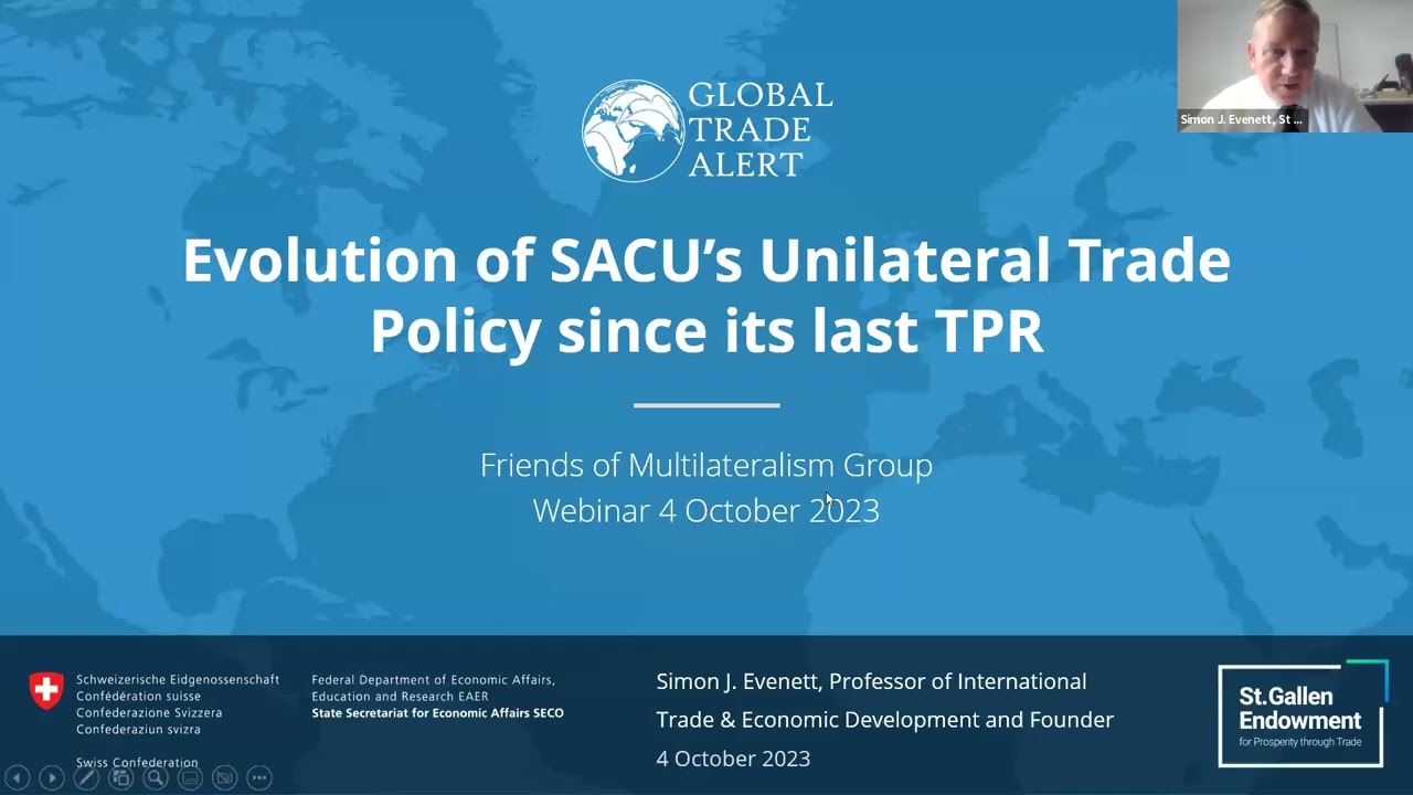 FMG Trade Policy Preview on SACU