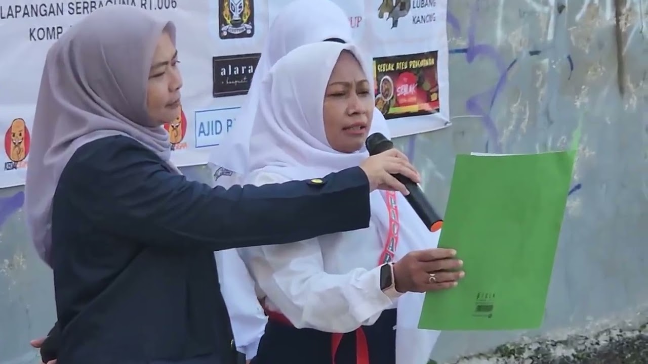 UPACARA KEMERDEKAAN RI KE 80 - RT 06 RW 15 PERMATA BIRU, CINUNUK, CILEUNYI, KAB. BANDUNG