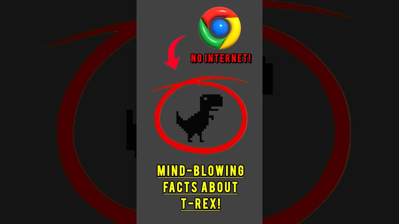 Truth behind the T-rex Dino game...🦖| Fact Voltage | 