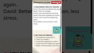 Workplace Conflict English Conversation | Real Office Dialogue & Shadowing Practice