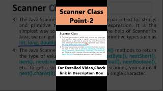 Celebrity Scanner Class Important Point | What is Scanner Class ? Wealth