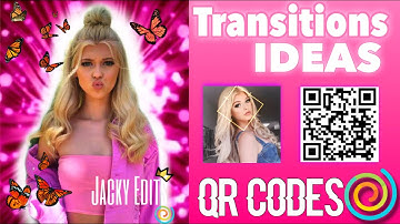 Funimate transition ideas +QR CODES