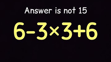 Most People Get This Math Question Wrong!