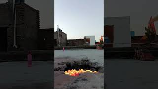 Fire Strom Ground Crack #shorts #vfx #viral #trending