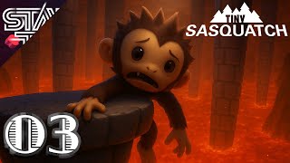 The Scary Lava Cave in Tiny Sasquatch - Episode 3