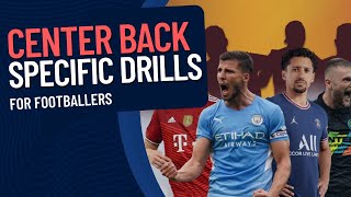 CENTER BACK SPECIFIC DRILLS - For Footballers