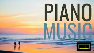 1 HOUR | sunset piano music | sleep quotation subject | relaxation video