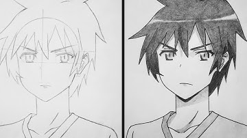 How to draw Sadao Maou from The Devil is A Part Timer!