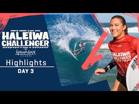 Highlights Day 3 | Power Surfing On Full Display As The Haleiwa Challenger Goes Off