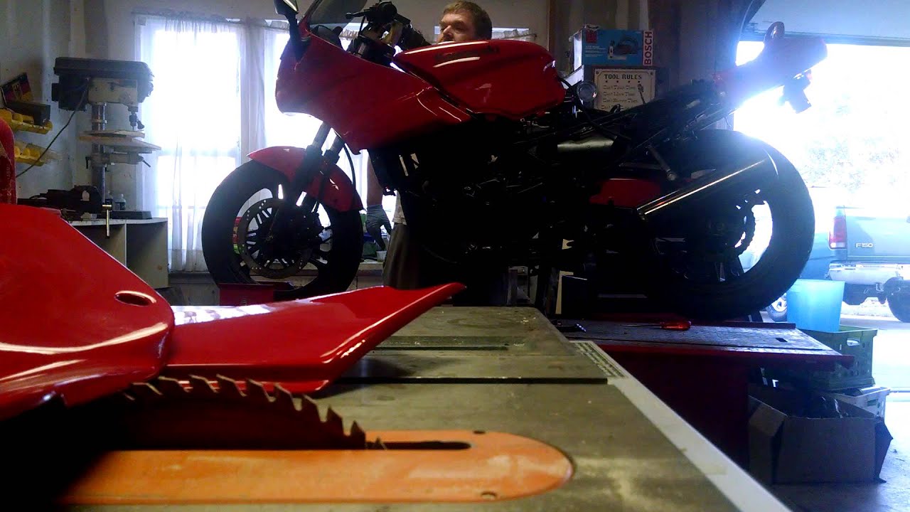 Kawasaki EX500 start up YouTube