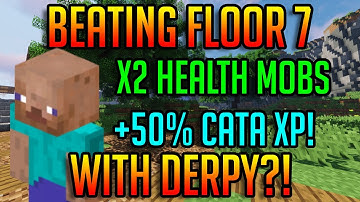 DUNGEONS WITH DERPY ACTUALLY GOOD?! | Hypixel Skyblock