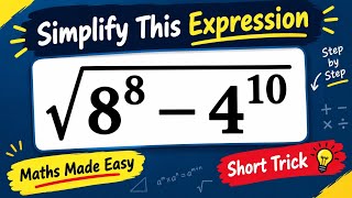 Nice Square Root Simplification Math Problem | Algebra Problems | Olympiad Maths Guide