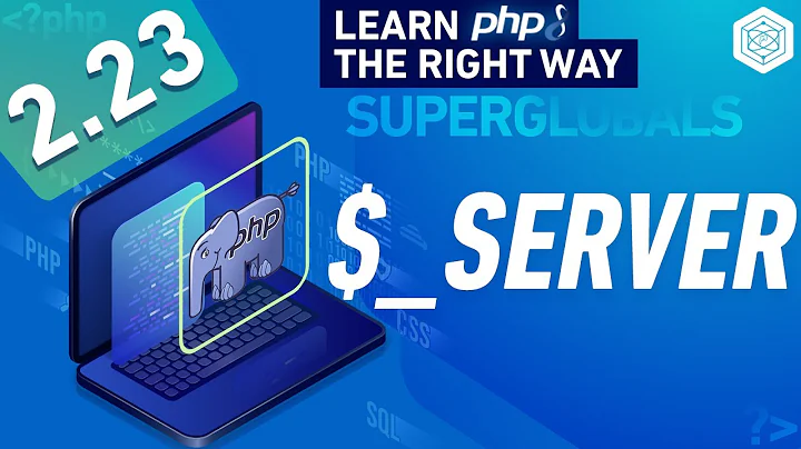 PHP Superglobals - Basic Routing Using The Server Info - Full PHP 8 Tutorial