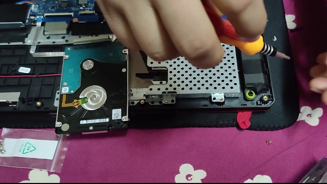 How to install internal hard-disk in Asus TUF Gaming Laptop