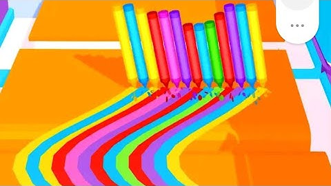 Pencil Run MAX LEVEL 🌈🥳 Gameplay All Levels Walkthrough iOS, Android New Game