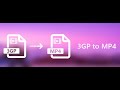 How To Convert 3GP To MP4 Online For Free