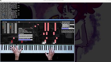 video2midi create midi from hybrid synthesia + real piano keyboard variant 1