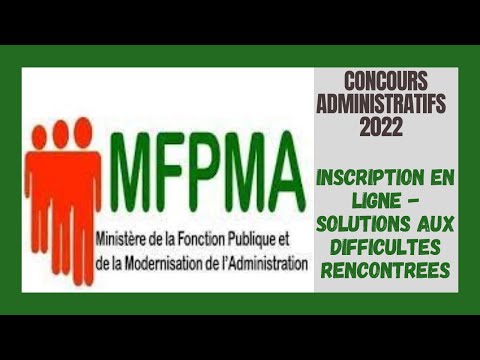 Concours Administratifs Fonction Publique 2022 : Inscription En Ligne - Prise De Rendez-Vous !