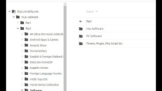h5ai  Ftp Setup windows 7 8 10