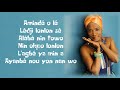 Lyrics Loloye Angélique Kidjo mp3