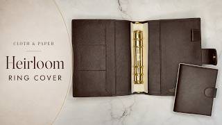 Unboxing the Cloth & Paper Heirloom Ring Cover in Personal Wide | It’s Absolutely Stunning