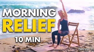 10 Minute Morning Chair Yoga for Stiff Bodies