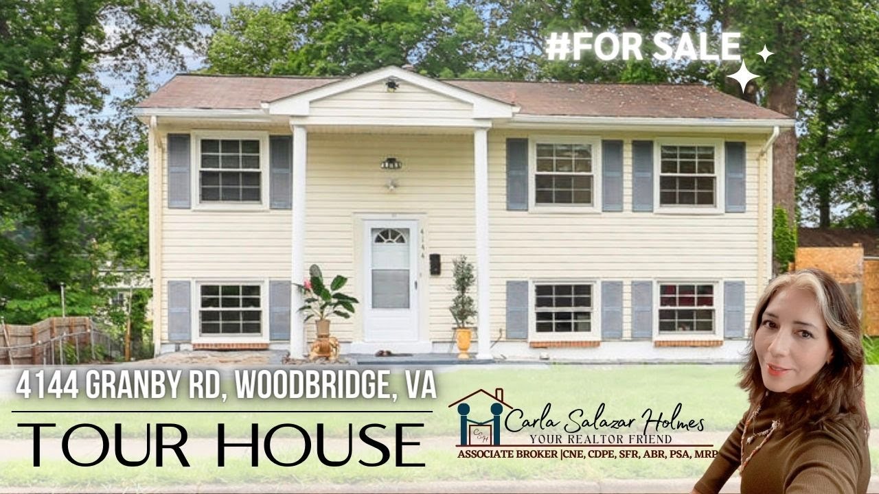 HOUSE TOUR 4144 Granby Rd | Woodbridge VA 22193 | Carla Salazar Holmes your Realtor friend