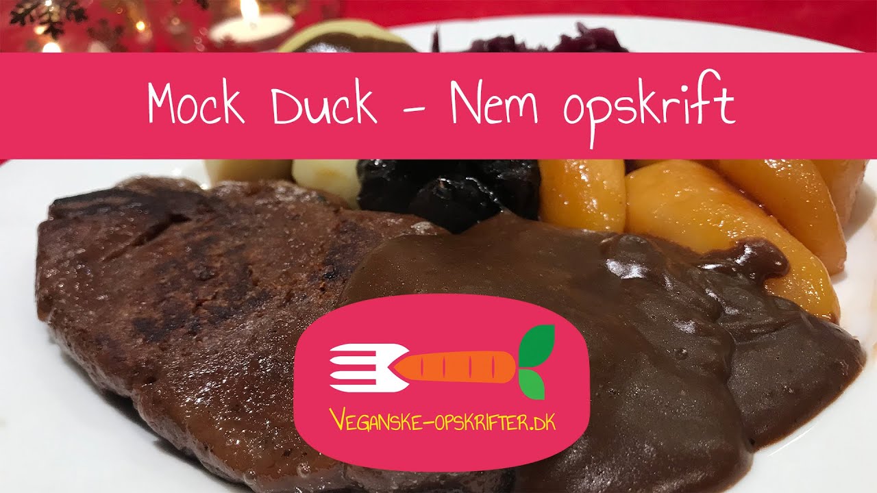 Mock Duck Opskrift Genial Hjemmelavet Mock Duck vegansk And Med Mock Duck Opskrift Genial Hjemmelavet Mock Duck vegansk And Med