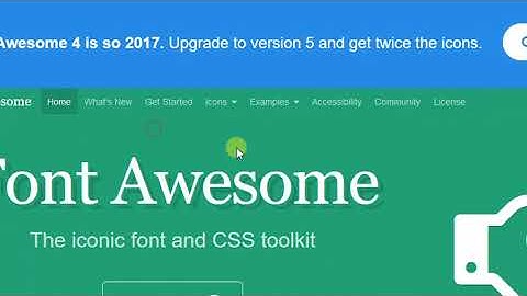 Drupal - How To Use FontAwesome 4